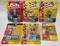6) Autographed Playmates The Simpsons Action Figures On Blister Cards