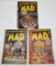 1953 Mad Comics 6,7,and 8 Golden Age EC Comic Books