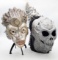 Original HR Giger Species Sil Alien Mask. Sil Mask with translucent plastic cover face