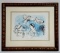 Marc Chagall ÒComposition in BlueÓ Original Lithograph from Derrire Le Miroir Book.