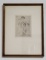 Mary Cassatt ÒMother and Child with MirrorÓ Original Etching.