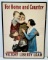 Original WW1 Alfred Orr Victory Liberty Loan For Home and Country Poster
