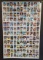 1978 Topps Baseball Trading Cards Uncut Sheet Featuring 132 Cards