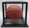 Bob Knight Signed NCAA Basketball with 76,81, and 87 Champs Inscribed Authenticated by Steiner.