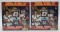 2 Sealed Panini 2024 Donruss Optic O Football Mega Box Blue Hyper, Autographs, Memorabilia Cards