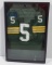MA Authentic Paul Hornung Autograph Framed Jersey
