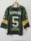 JSA Authentic Paul Hornung Autograph Jersey HOF 86