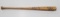 PSA Authentic Ernie Banks Autograph Signature on Adirondack Personal Model Bat