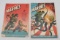 1944 WW2 The United States Marines #2 and #3 Golden Age Comic Books