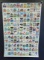 1974 Topps Football Trading Cards Uncut Sheet Featuring 132 Cards