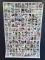 1981 Topps Football Trading Cards Uncut Sheet Featuring 132 Cards