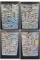 4 Topps 1981 Baseball Trading Cards Uncut Sheets 528 Cards with Lots of HOFÕs