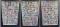 3 Topps 1988 Football Trading Cards Uncut Sheets, Complete Set