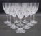 (10) Waterford Crystal Araglin Water Goblets