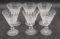 (6) Waterford Crystal Tramore Claret Wine Glasses