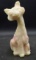 Fenton Burmese Alley Cat Uranium Glass