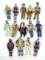 (14) 1980s Hasbro G.I. Joe 3.75in ARAH Action Figure