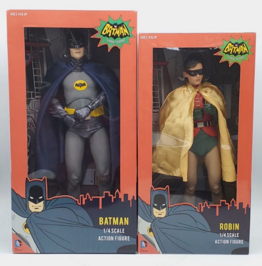 DC Comics Batman and Robin 1/4 Scale Action Figure