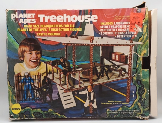 1967 Mego Apjac Planet of the Apes Giant Size Headquarters.
