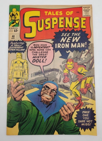1963 Tales of Suspense #48 *New Armor designed by Steve Ditko*