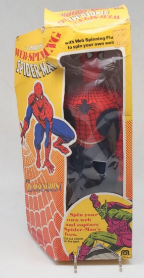 1979 Mego 12Ó The Amazing Web- Spinning Spider-Man with Fly Away Action Figure