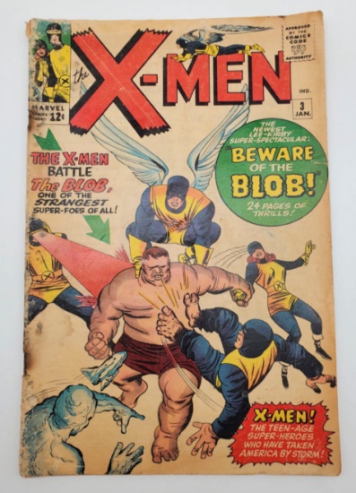 1964 X-Men #3 *First Appearance of the Blob*