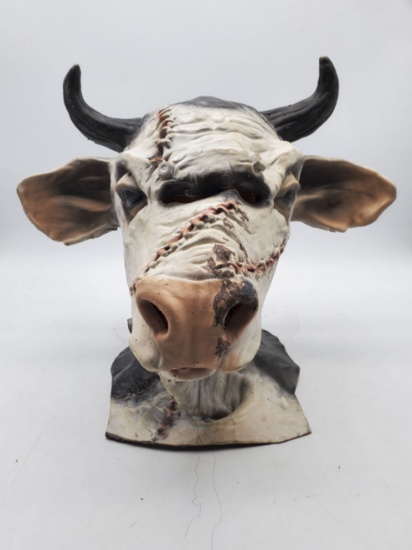 1993 Distortions Unlimited Latex Cow Bull Mask Prop