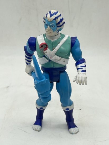 1987 LJN Thundercats Bengali Figure with Hammer.