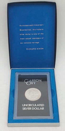 1883-CC Morgan Silver Dollar - GSA Box