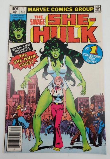 The Savage She-Hulk #1 *Origin ad First Appearance of She-Hulk*