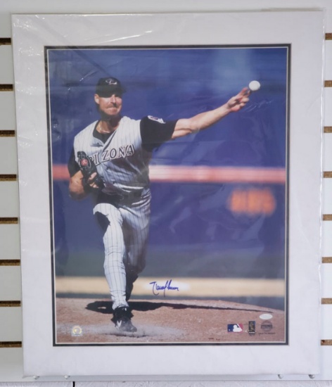 Randy Johnson Autographed Photograph Authenticated by Steiner.