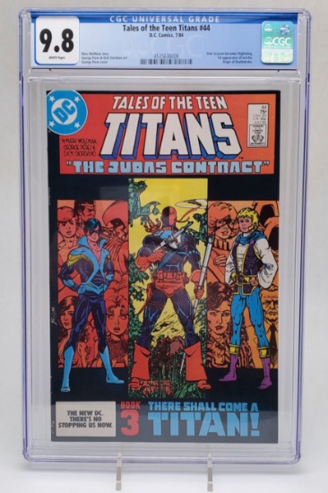 Graded CGC Tales of the Teen Titans #44 Comic 9.8
