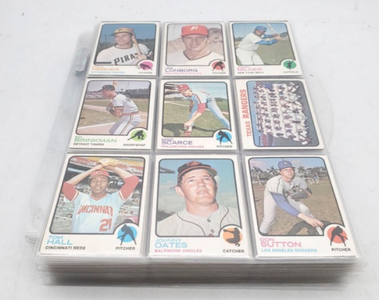 1973 Topps Baseball Cards Starter Set 448 Cards No Duplicates