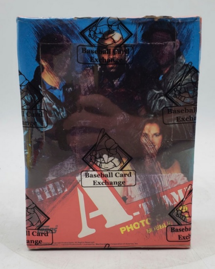 1983 Topps A-Team Unopened Wax Box, BBCE Wrapped