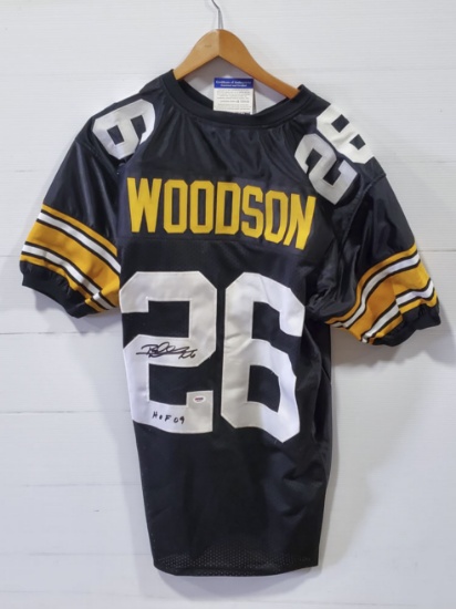 PSA Authentic Rod Woodson Autograph Jersey HOF 09