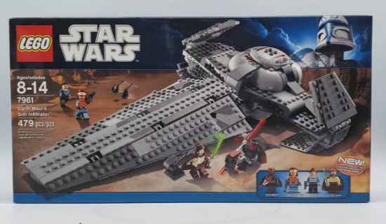 2011 Lego Star Wars Darth MaulÕs Sith Infiltrator 7961 Sealed Set
