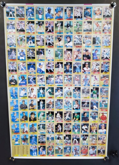 Topps O-Pee-Chee 1987 Baseball Trading Cards Uncut Sheets 132 Cards with Barry Bonds Rookie & HOFÕs