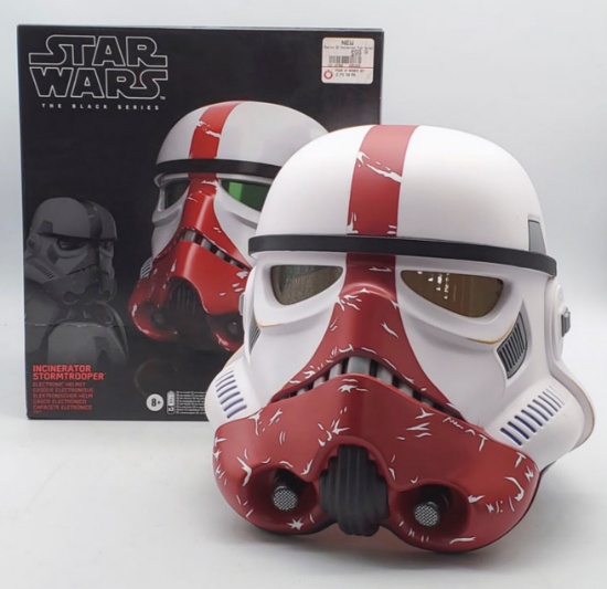 Star Wars Incinerator Stormtrooper Adult The Black Series Helmet