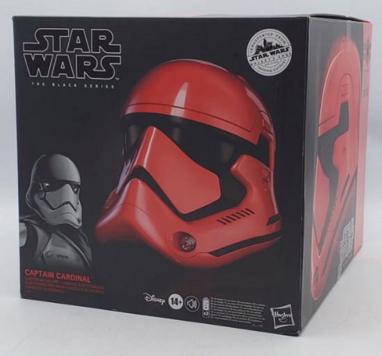 Hasbro Star Wars Captain Cardinal Adult the Black Series Helmet