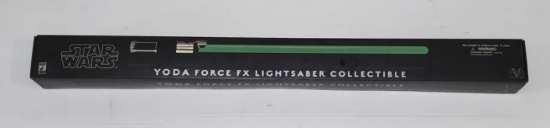 Master Replica Star Wars Yoda Force FX Lightsaber Collectible