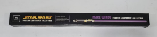 Master Replicas Star Wars Mace Windu Force FX Lightsaber Collectible