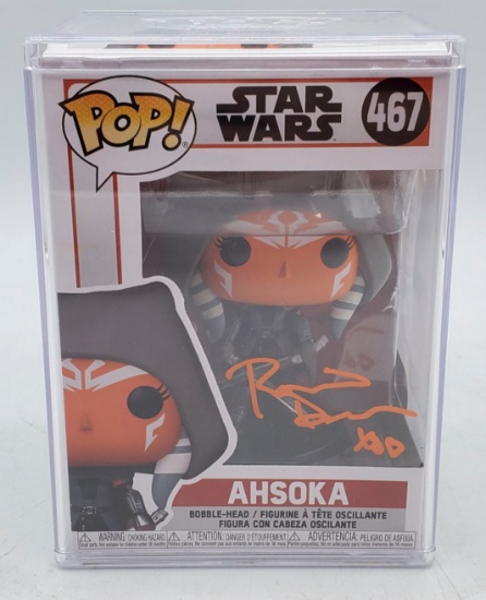 Star Wars POP! SWAU Authenticated Autographed Ashoka