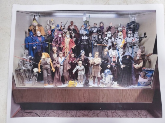 42 Star Wars 12Ó Episode 1,2, and 3 Figure Set