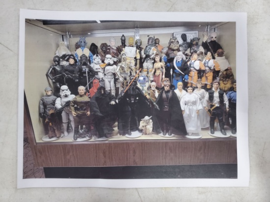 45 Star Wars 12Ó Episode 4,5, and 6 Figure Set