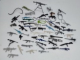 Large Lot of 1980s Hasbro G.I. Joe 3.75in ARAH Action Figure Weapons / Guns / Rifles