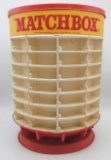 Vintage Matchbox Rotary Store Display Case.