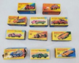 (11) Vintage Matchbox Lesney Vehicles in Boxes