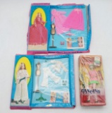 Vintage Topper Dancing Jessica Dawn Doll and Outfits with Boxes