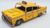 Christopher Lloyd Signed Metal Taxi Cab Beckett Authenticated.