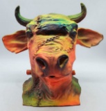 1993 Distortions Limited Corp Lab Cow Latex Mask.